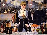 Eduard Manet A Bar at the Folies-Bergere painting